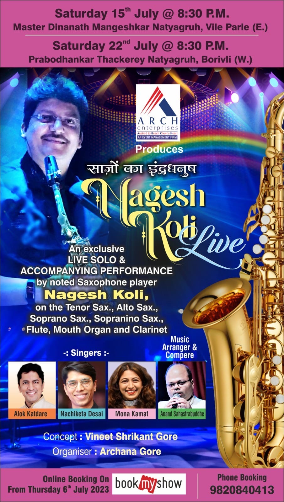 live music concerts Borivli Mumbai